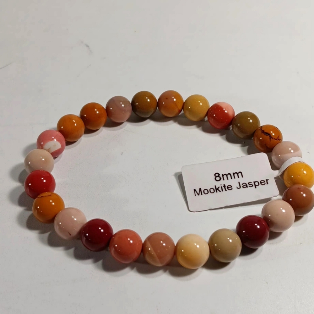 Mookite Jasper Natural Gemstone Bracelet